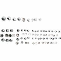 Skruvskyddskit Standard Krom Silver DRAG SPECIALTIES