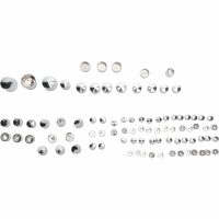 Skruvskyddskit Standard Krom Silver DRAG SPECIALTIES