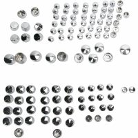 Skruvskyddskit Standard Krom Silver DRAG SPECIALTIES