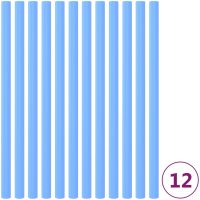 Skumrör till studsmatta 12 st 92,5 cm blå vidaXL
