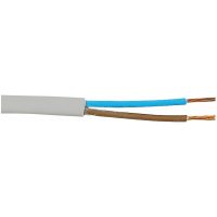 SKX (H03VVH2-F), 2x0,75 mm², Grå, B100, 300/300V MALMBERGS