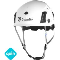 Skyddshjälm Armet Pro Connected Vit Guardio
