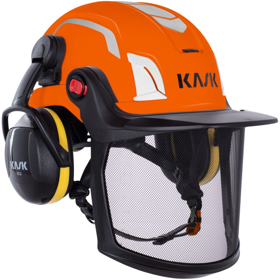 Skyddshjälm Orange Zenith X Combo KASK
