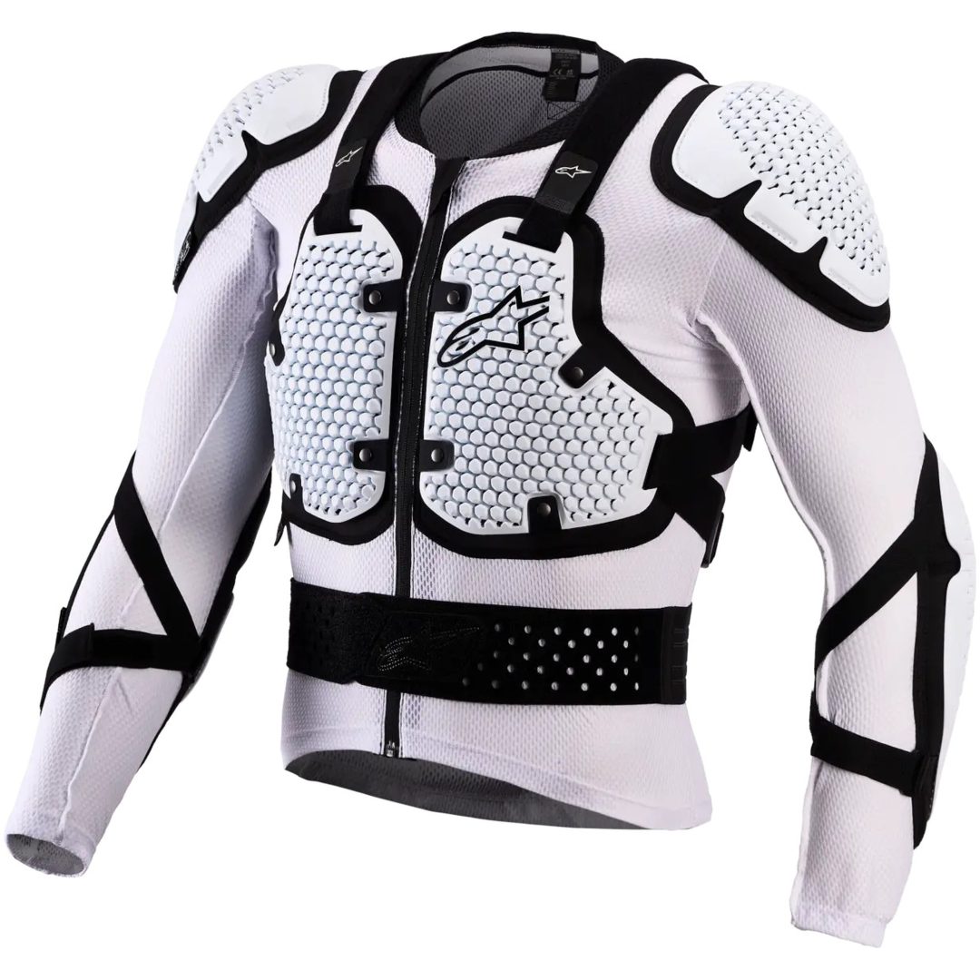 Skyddsjacka Bionic Action V3 Svart Vit Alpinestars s