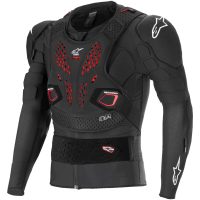 Skyddsjacka Bionic Pro V3 Plasma Svart/röd/vit ALPINESTARS