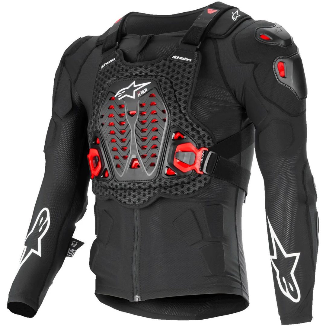 Skyddsjacka Bionic Xtr Plasma Svart/röd/vit ALPINESTARS Small