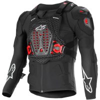 Skyddsjacka Bionic Xtr Plasma Svart/röd/vit ALPINESTARS