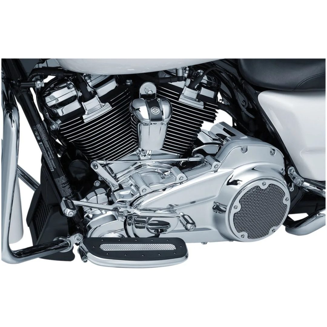 Skyddskåpa Precision® Nedre Frammotor Krom KURYAKYN Skydd – bild 3