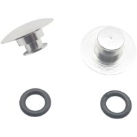 Skyddslock För M10 Spegelgänga Silver Aluminium PARTS EUROPE