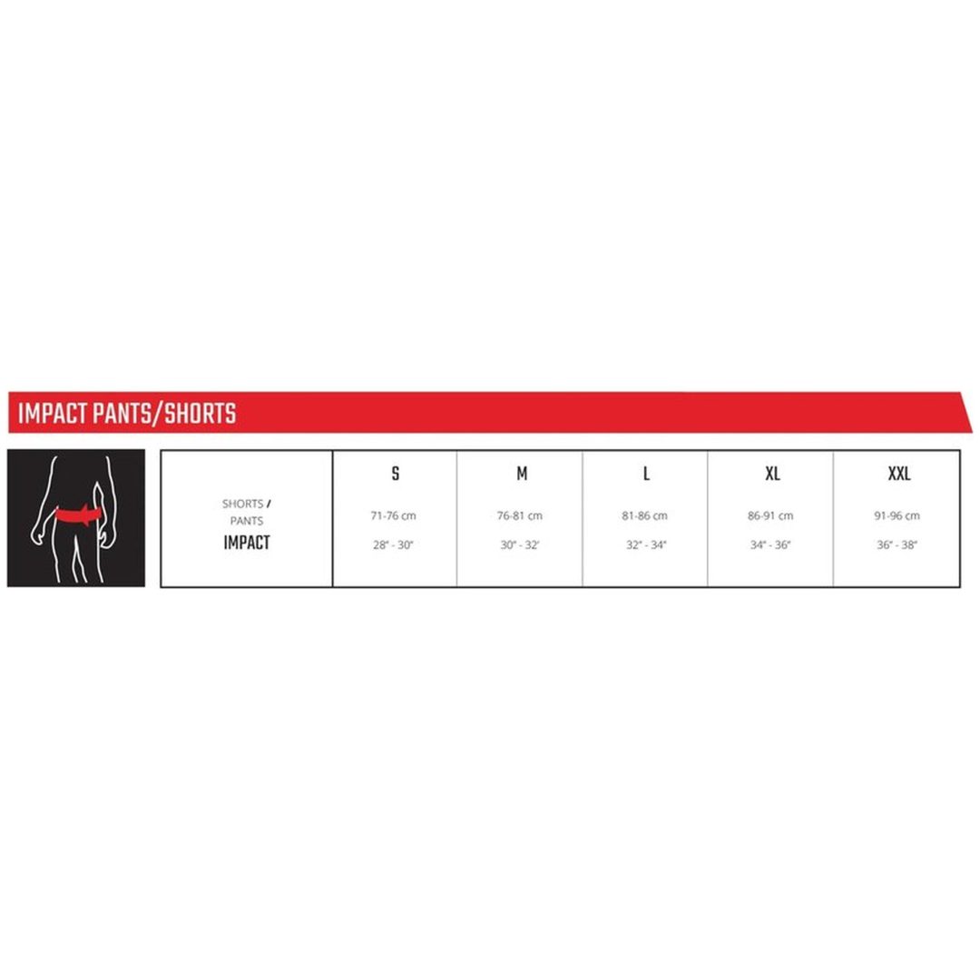 Skyddsshorts 3DF 5.0 Svart Leatt Medium – bild 3