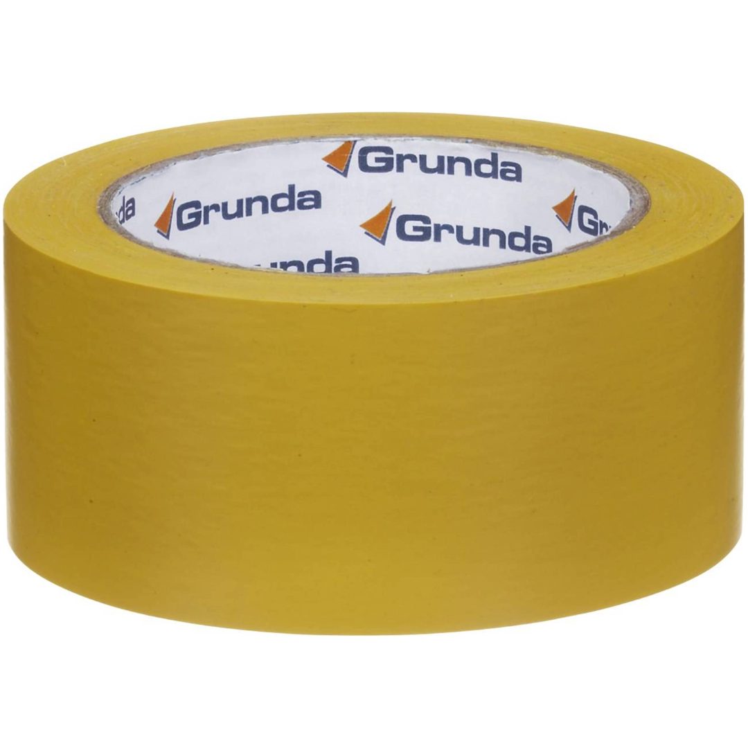 Skyddstejp Grunda TEJP BYGG UV 50MMX33M GUL