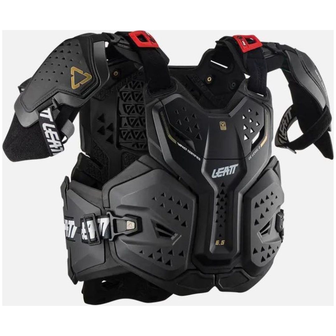 Skyddsväst 6.5 Pro Svart/Grå Leatt Small/Medium – bild 4