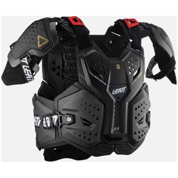 Skyddsväst 6.5 Pro Svart/Grå Leatt Small/Medium – bild 4