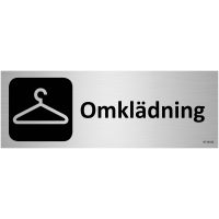SKYLT OMKLÄDNING ALU 225X80MM