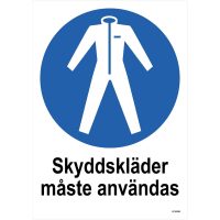 SKYLT SKYDDSKL PLAST 210X297MM