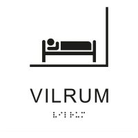 SKYLT VILRUM TAK VI 150X150MM