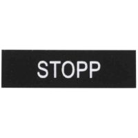 SKYLT ZBY00704 STOPP(SVART BAKGRUND)