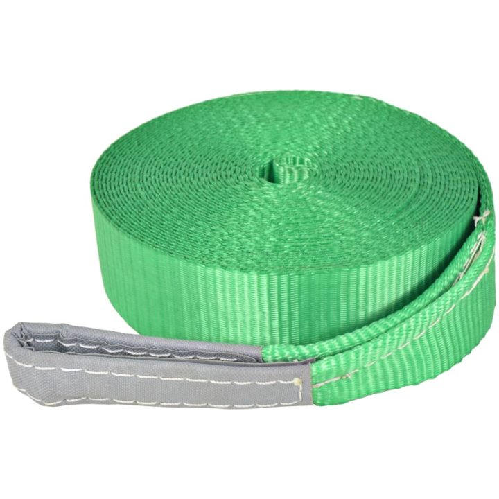 Slackline 15 m x 50 mm 150 kg grön vidaXL – bild 3