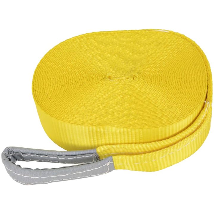 Slackline 15 m x 50 mm 150 kg gul vidaXL – bild 4