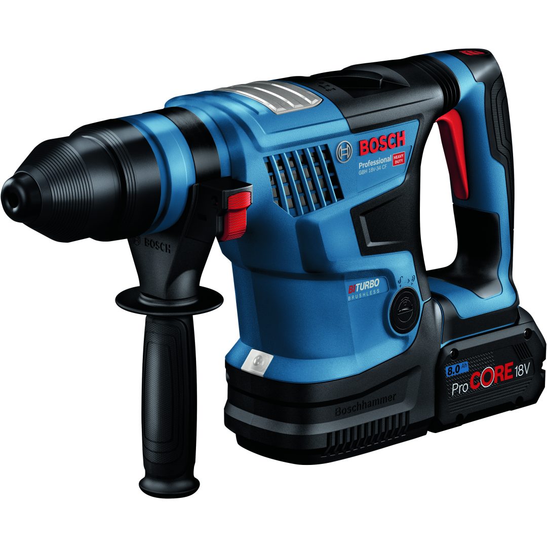 Sladdlös borrhammare BITURBO med SDS plus GBH 18V-34 CF Prof Bosch Pro