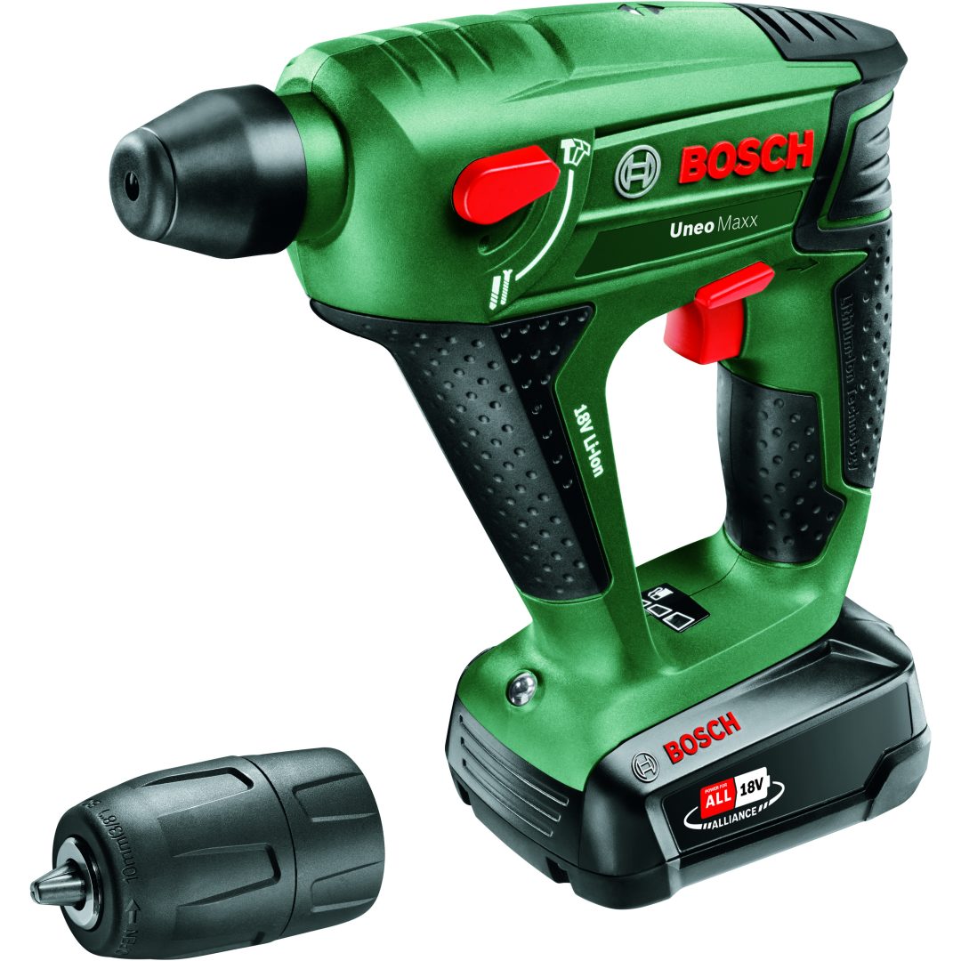 Sladdlös borrhammare Uneo Maxx Bosch DIY