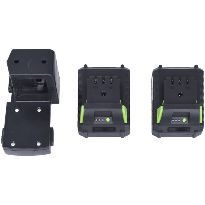 Sladdlös gräsklippare med två batteripack 20V 2000 mAh Li-ion vidaXL – bild 11