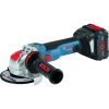 Sladdlös vinkelslip med X-LOCK GWX 18V-10 SC Professional Bosch Pro – miniatyr 1