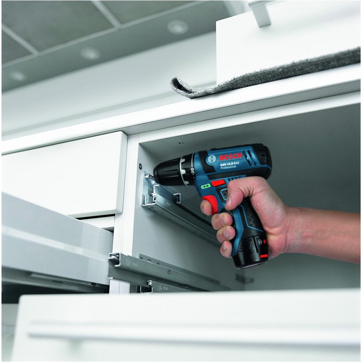 Sladdlösa slagborr/skruvdragare GSB 12V-15 Professional Bosch Pro – bild 3
