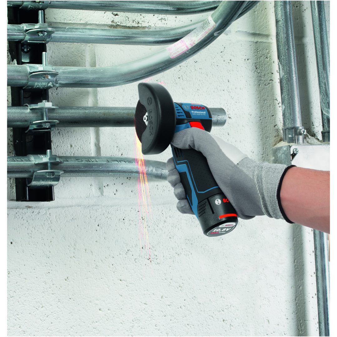 Sladdlösa vinkelslipar GWS 12V-76 Professional Bosch Pro – bild 2
