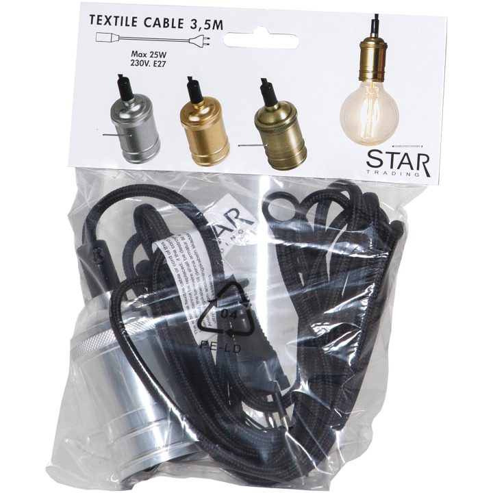 Sladdställ E27 Classical Zink Star Trading – bild 28