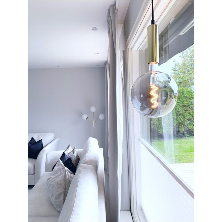 Sladdställ E27 Glans Mässing Star Trading – bild 19