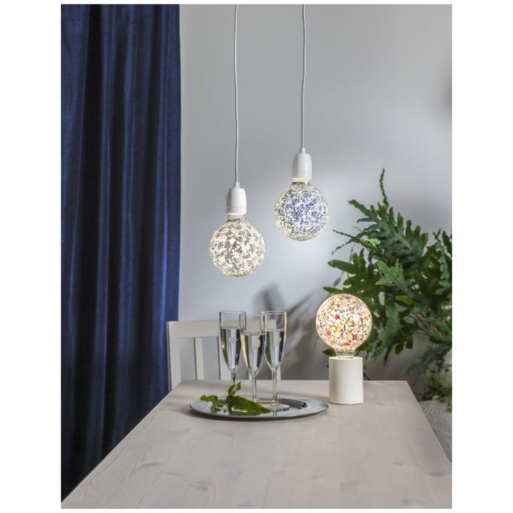 Sladdställ E27 Glaze Vit Star Trading – bild 14