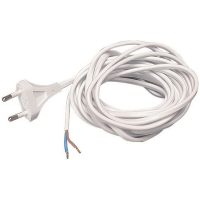 Sladdställ, Europastickpropp, 4 m, Vit MALMBERGS