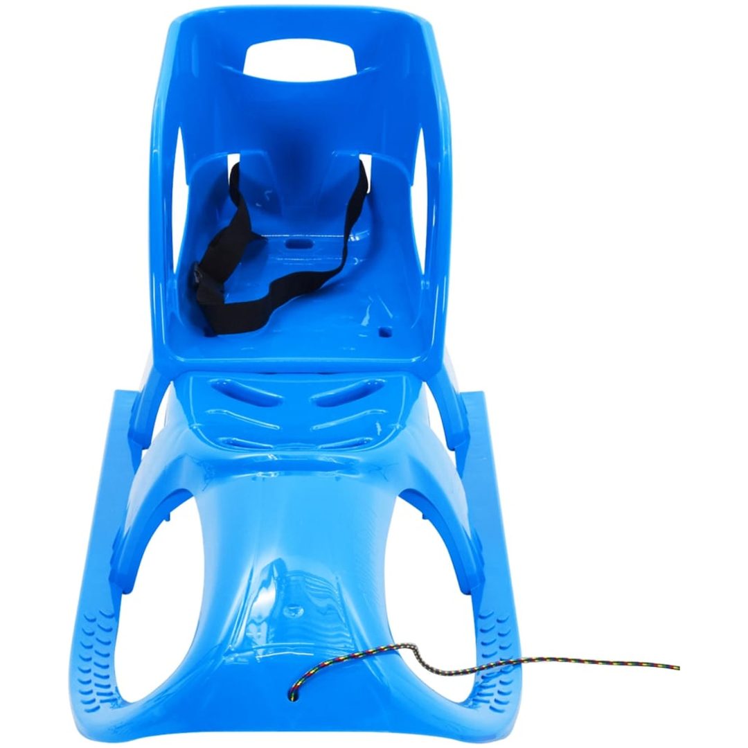 Släde med sits blå 102,5x40x23 cm polypropylen vidaXL – bild 2