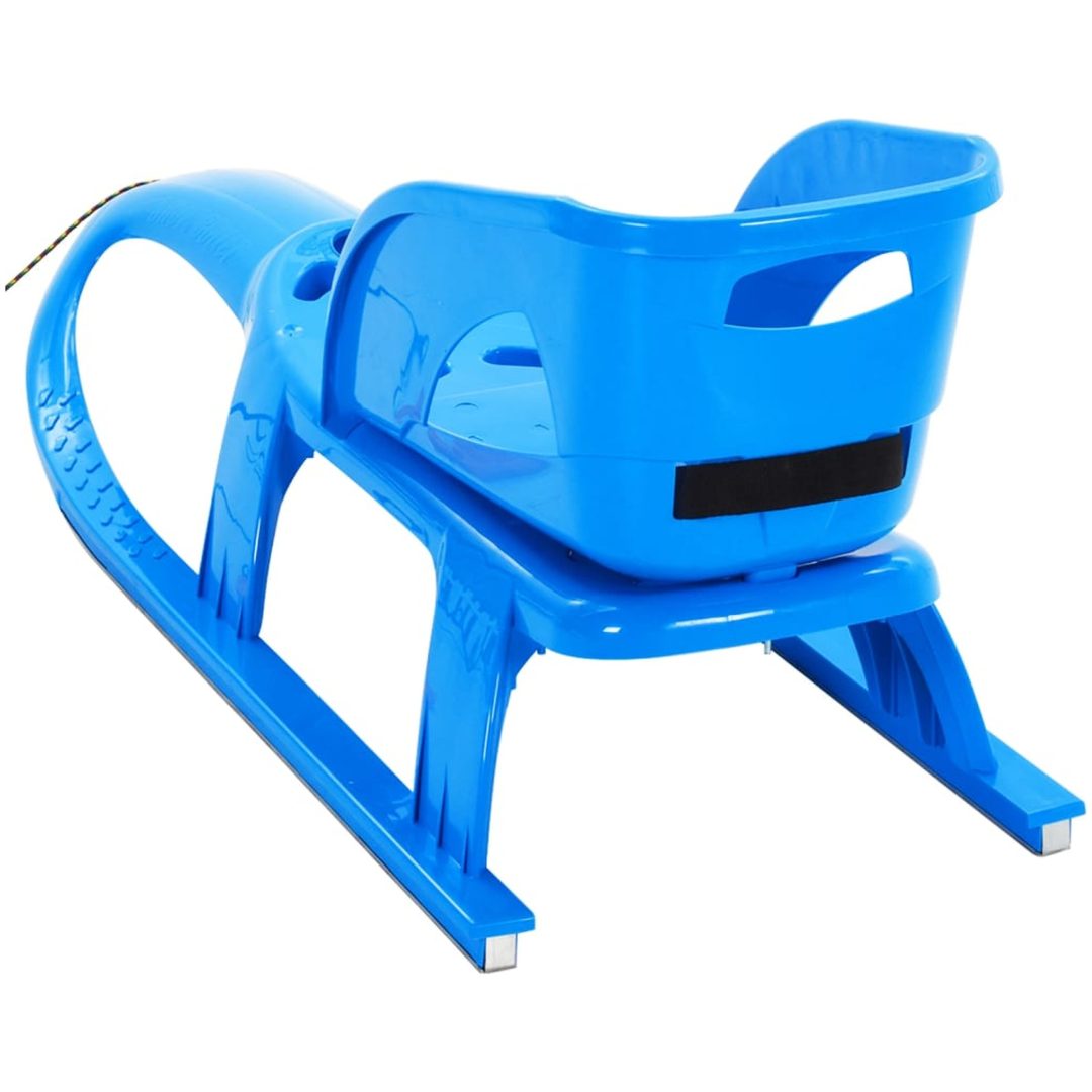 Släde med sits blå 102,5x40x23 cm polypropylen vidaXL – bild 4