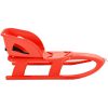 Släde med sits röd 102,5x40x23 cm polypropylen vidaXL – miniatyr 3