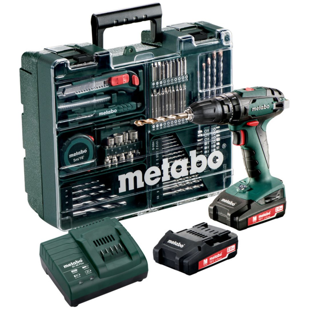 Slagborrmaskin 18V SB 18 Set Med Li-jon Batteri METABO 18 V Med Li-jon Batteri