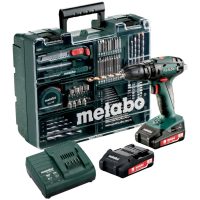 Slagborrmaskin 18V SB 18 Set Med Li-jon Batteri METABO