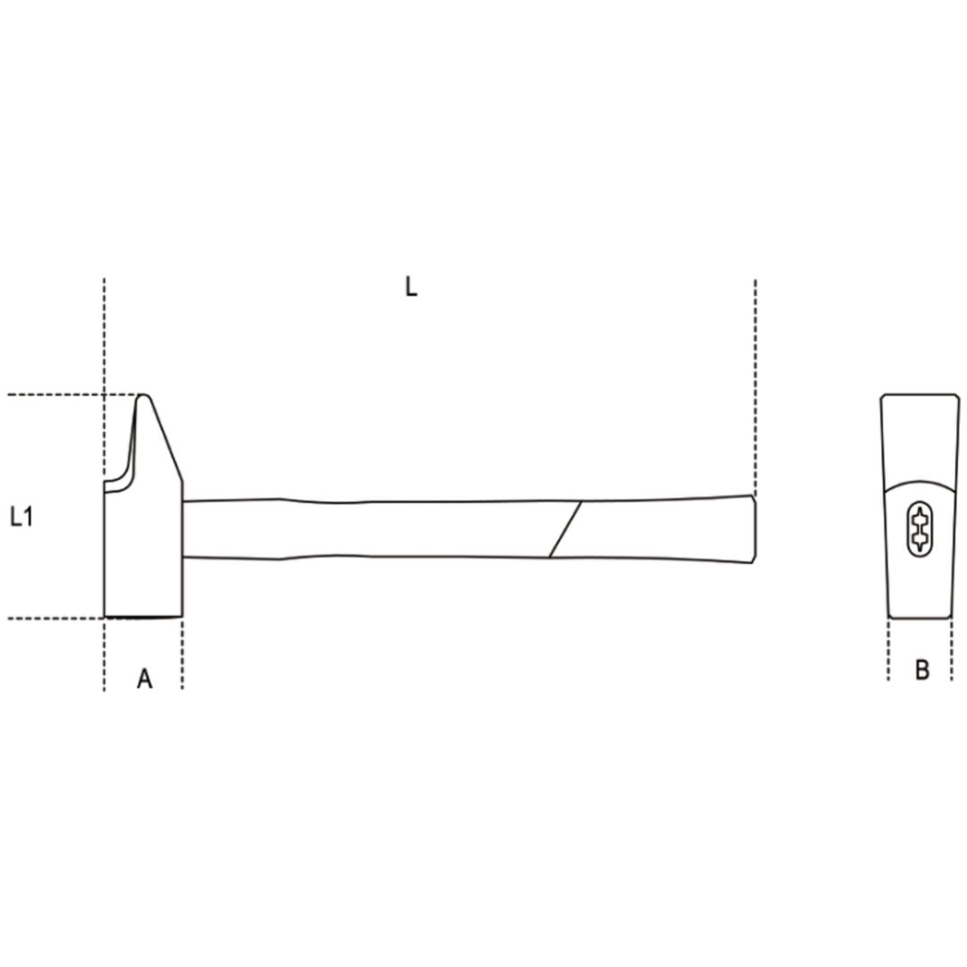 Slaghammare Fibre Shaft BETA – bild 2