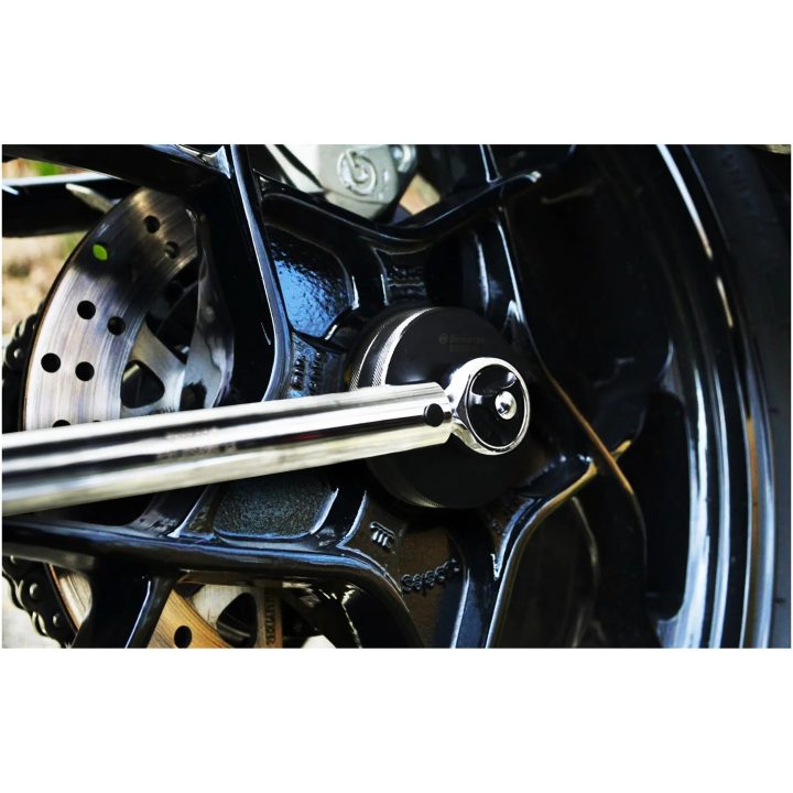 Slaghylsa Bakhjulsmutter Svart BIKESERVICE – bild 2