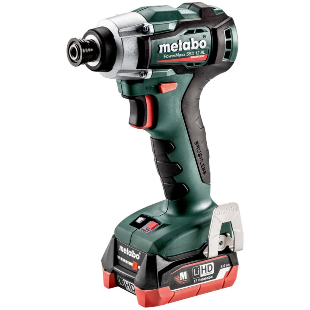 Slagskruvdragare 12V PowerMaxx SSD 12 BL Med LiHD Batteri METABO 12 V Med LiHD Batteri
