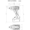 Slagskruvdragare 18V SSW 18 LTX 400 BL Med Li-jon Batteri METABO 18 V Med Li-jon Batteri – miniatyr 2