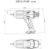 Slagskruvdragare 18V SSW 18 LTX 600 Utan Batteri METABO 18 V Utan Batteri – miniatyr 2