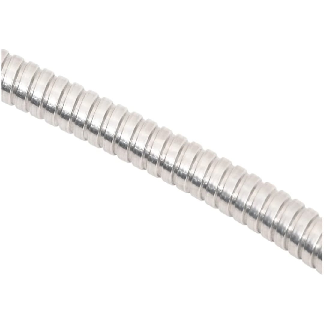 Slang med sprutmunstycke silver 0,6" rostfritt stål vidaXL 7.5 m – bild 4