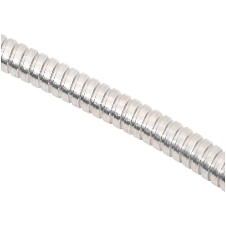 Slang med sprutmunstycke silver 0,6" rostfritt stål vidaXL 7.5 m – bild 4