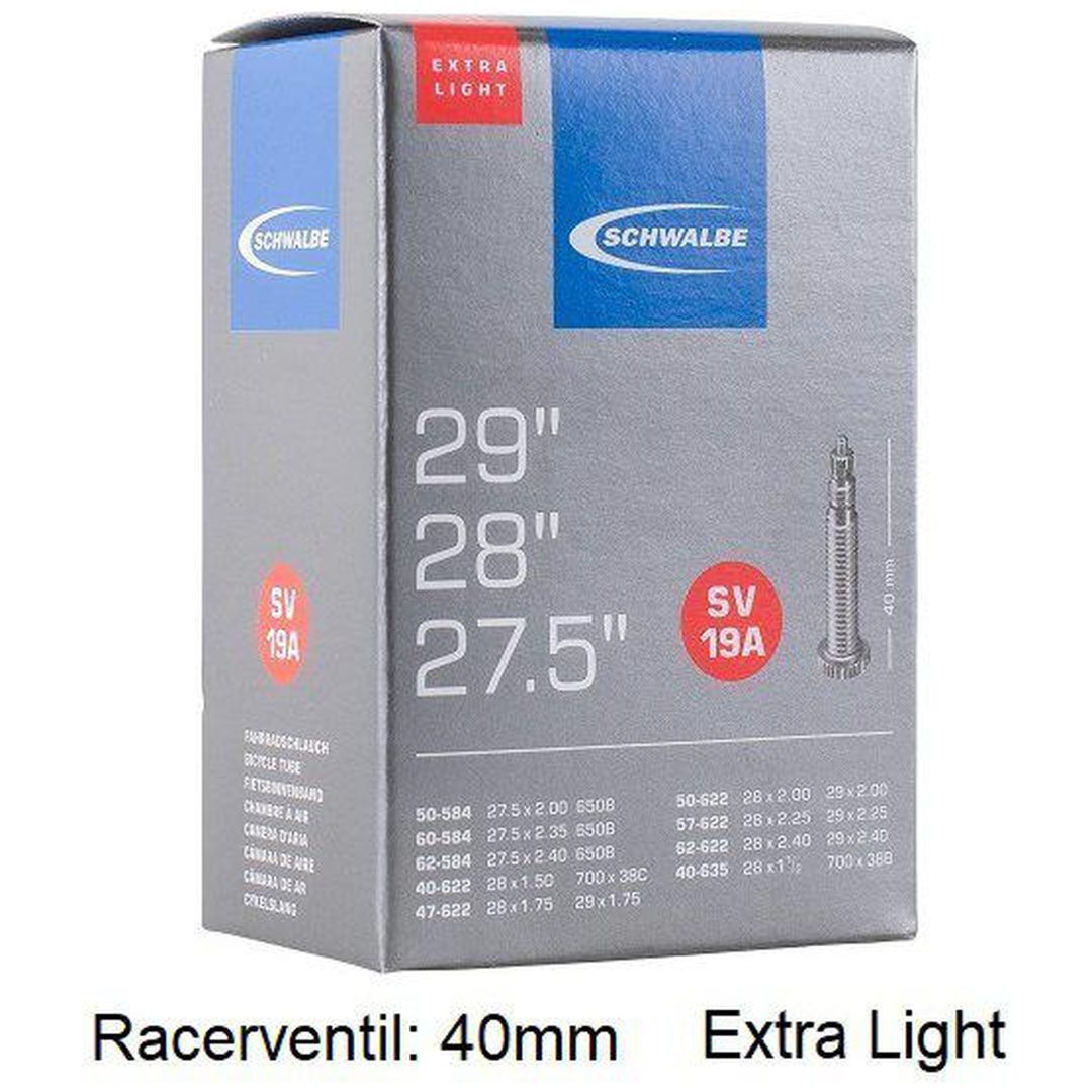 Slang XtraLight Racerventil SCHWALBE