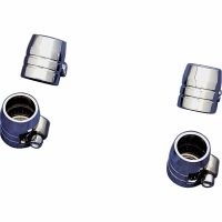 Slangände Krom Grooved DRAG SPECIALTIES