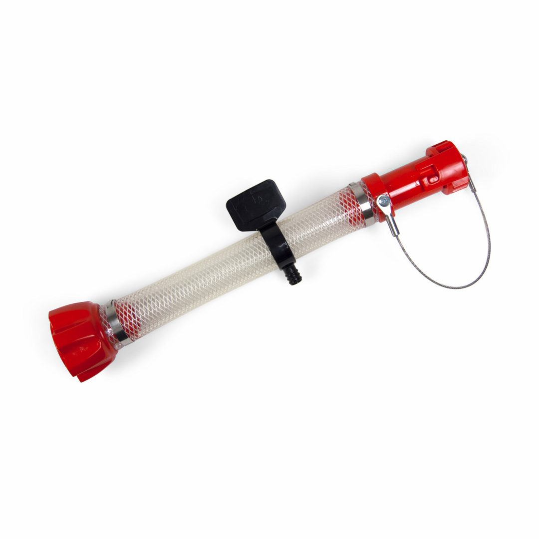 Slangkit Bensindunk Röd Rtech