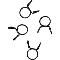 Slangklämmor Band 4-Pack Refill Svart All Balls