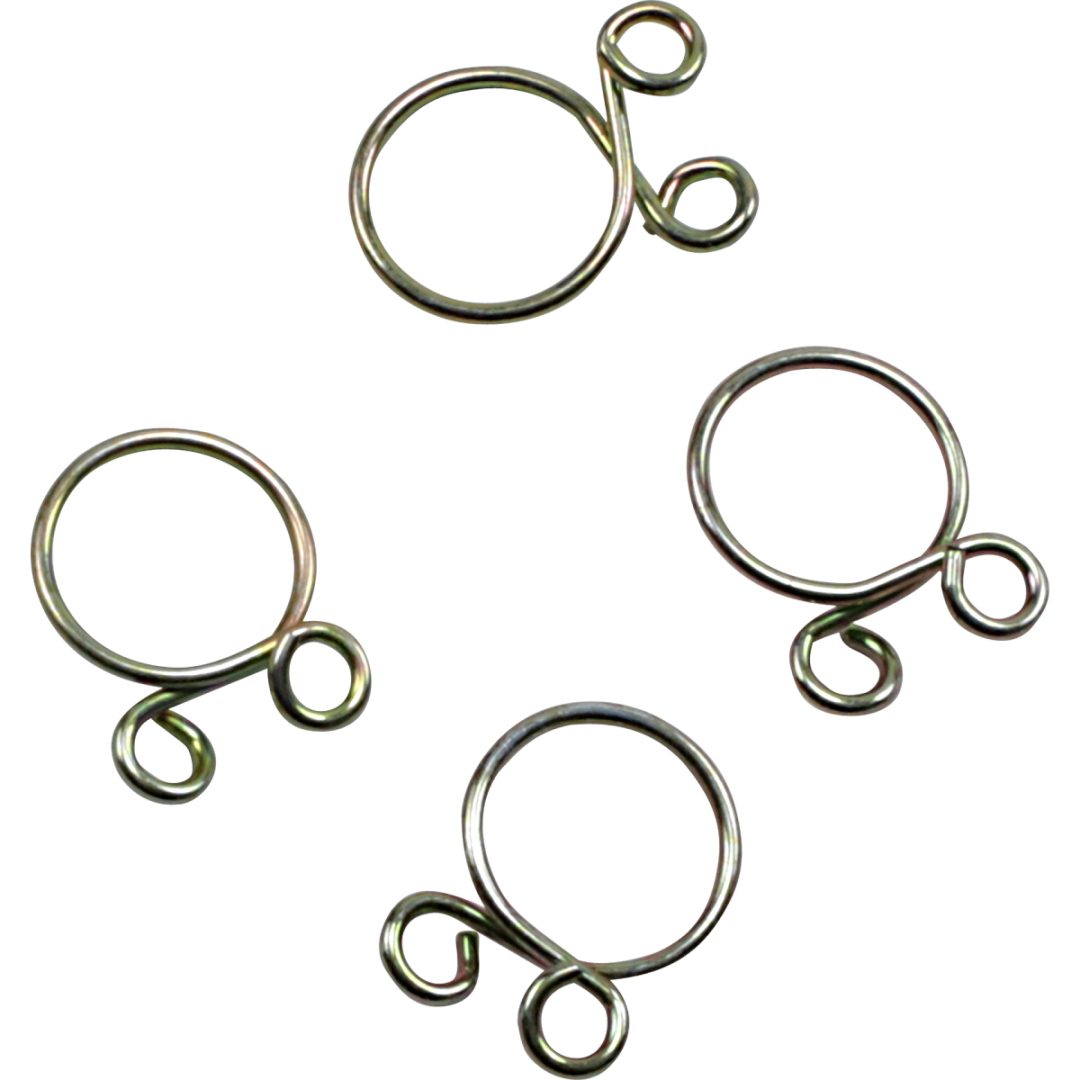 Slangklämmor Vajer 4-Pack Refill Guld All Balls 10.8mm